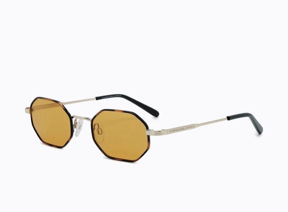 Lemke Berlin Eyewear - Rad, Demi-Gold CL6904-6 + Luxury Storage Case